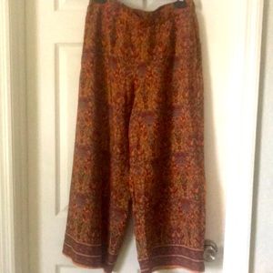 Zara wide leg pants size med